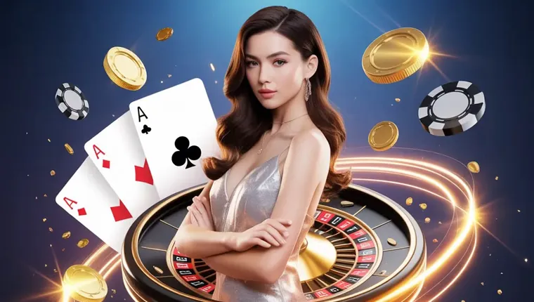 Player celebrating a slot win